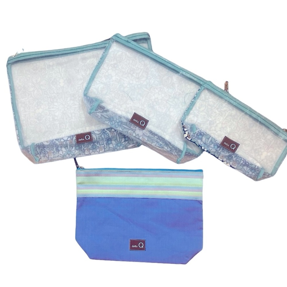 4pc Lot of fabric storage bags